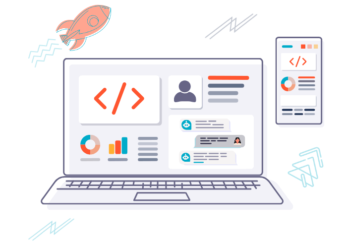 custom-enterprise .net developers - screen with custom dashboard