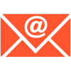 newsletter icon with @ on envelope